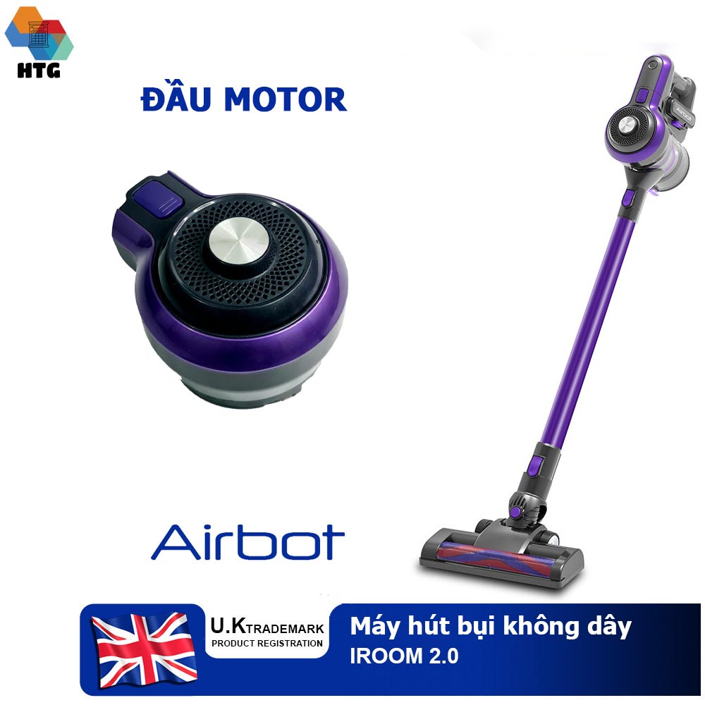 Phụ kiện máy hút bụi Airbot Iroom 2.0 thay thế, sửa chữa cho Pin sạc và động cơ, motor, hàng chính hãng