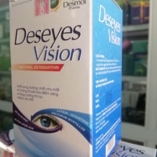 Viên Bổ Mắt, sáng mắt Deseyes vision 60v