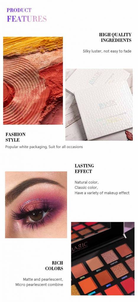 (Hàng Mới Về) Bảng Phấn Mắt Imagic 30 Màu Sắc Hiệu Ứng Lì / Ánh Ngọc Trai Chống Nước Lâu Phai | BigBuy360 - bigbuy360.vn