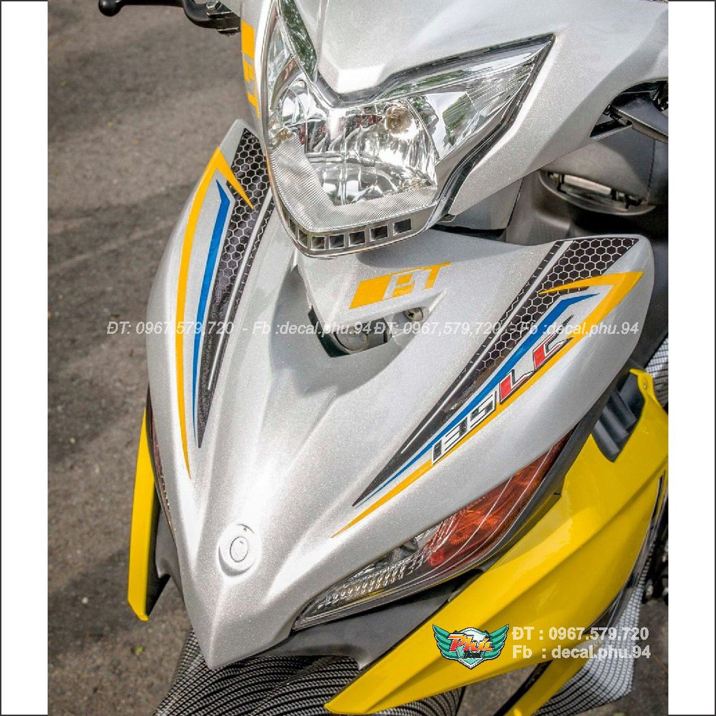 Tem Rời Exciter 135 LC vàng bạc (J)