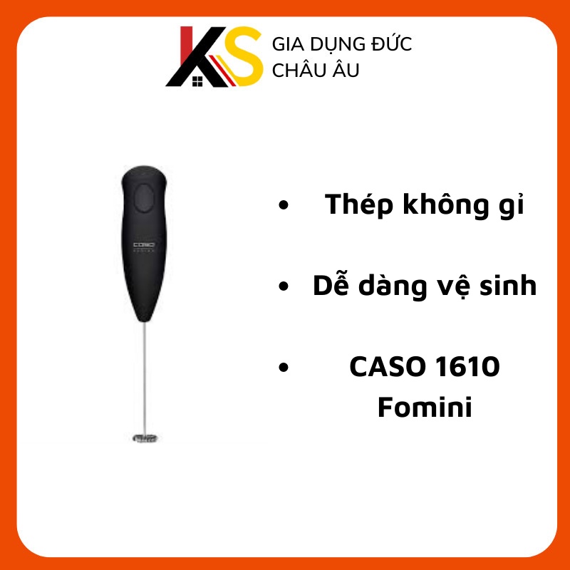 Dụng cụ đánh sữa cầm tay CASO 1610 Fomini (màu đen)