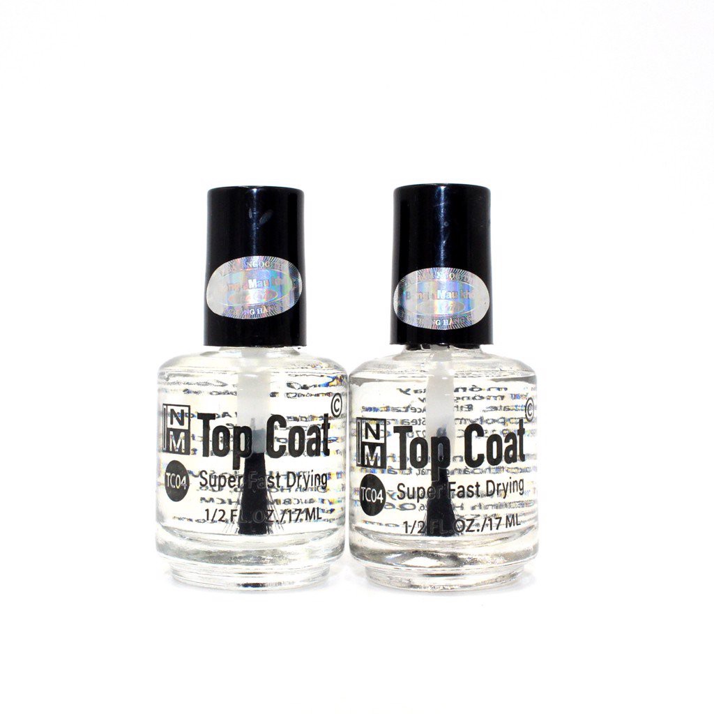 Sơn bóng móng topcoat nhanh khô, bóng không lem (sơn thường)