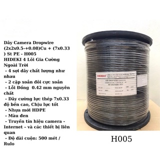 Dây Mạng Cat 3 dongsung 4 Sợi Cuộn 500m Có Cường Lực Có Dầu