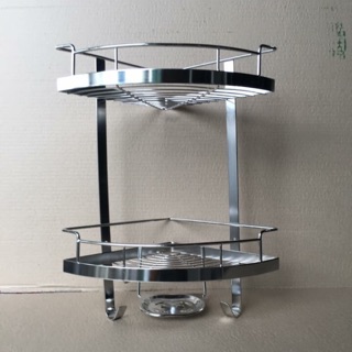 Kệ góc xà bông inox 304