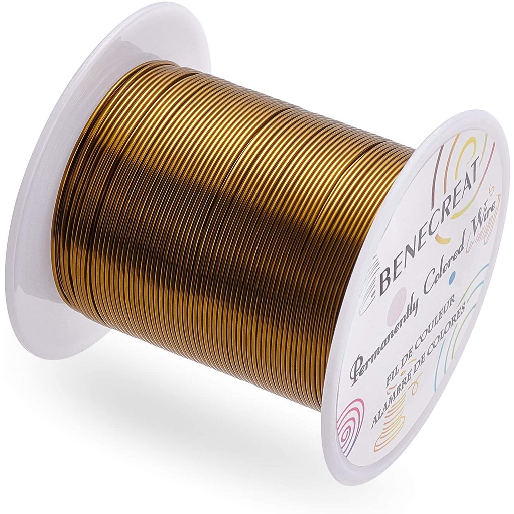 Cuộn Dây Đồng 0.6mm 0.8mm 1mm Làm Đồ Trang Sức Thủ Công