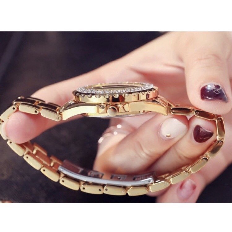 Đồng Hồ Nữ BS Sister Thời Trang Vỏ Kim Loại Đính Đá Cao Cấp | BigBuy360 - bigbuy360.vn