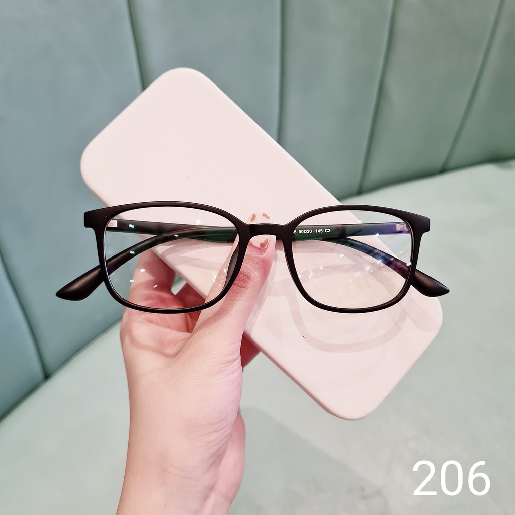 Gọng kính Lilyeyewear nhựa dẻo kiểu dáng hàn quốc thời trang nam nữ 206 | BigBuy360 - bigbuy360.vn