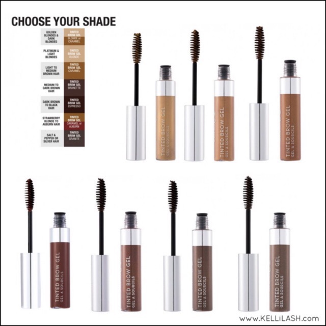 Anastasia - Gel chải định hình lông mày - Anastasia Beverly Hills Tinted Brow Gel 9g