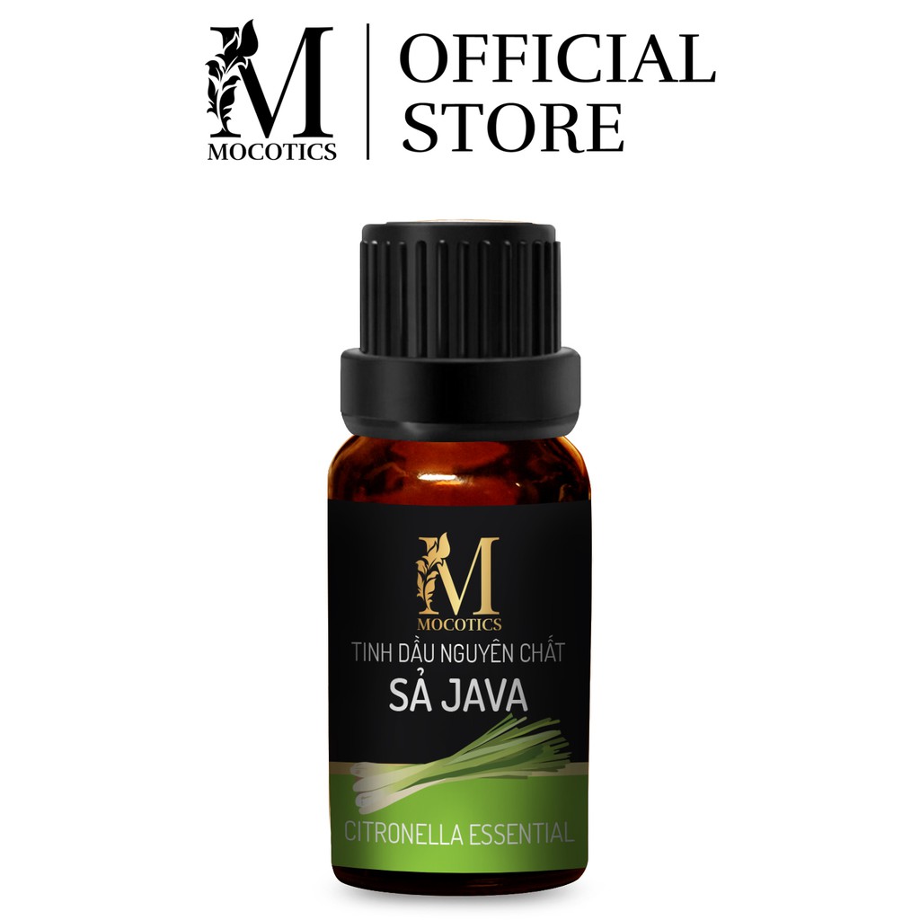 Tinh dầu thiên nhiên xông phòng, đuổi muỗi Mocotics: oải hương + sả java + chanh dung tích 10ml/lọ