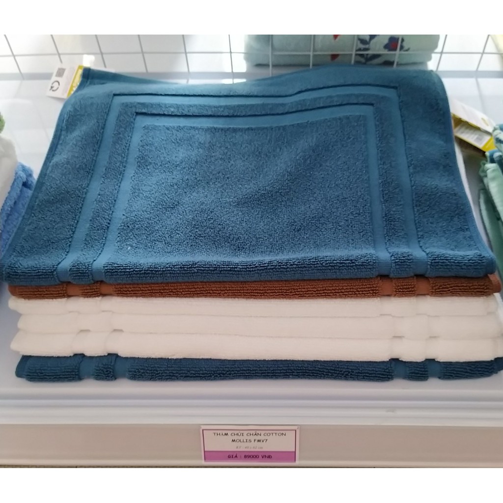THẢM CHÙI CHÂN COTTON MOLLIS FMV7 40 X 62 CM