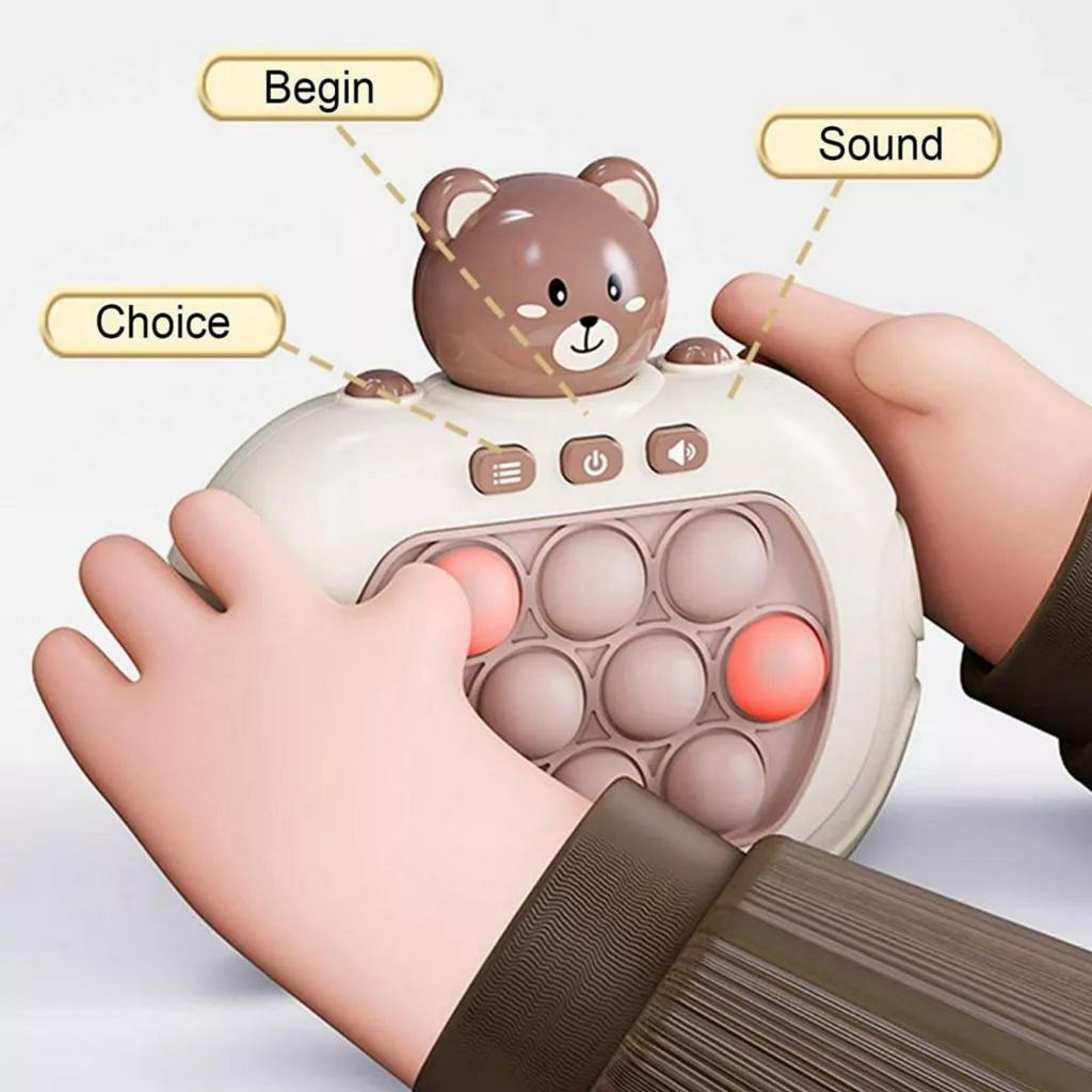 Đồ chơi Pop it thế hệ mới - máy game giải trí bấm nút theo đèn nhạc với nhiều level cho mọi lứa tuổi Ale