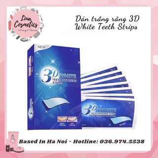 Hộp 7 Miếng Miếng Dán Trắng Răng 3D White Teeth Whitening Strips