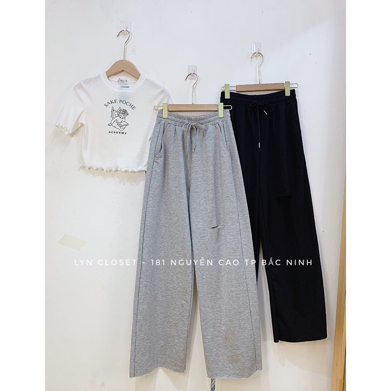 Quần Cullotes xuông xẻ đùi hàng Quảng Châu 3 màu Lyn Closet [Freeship Có sẵn]