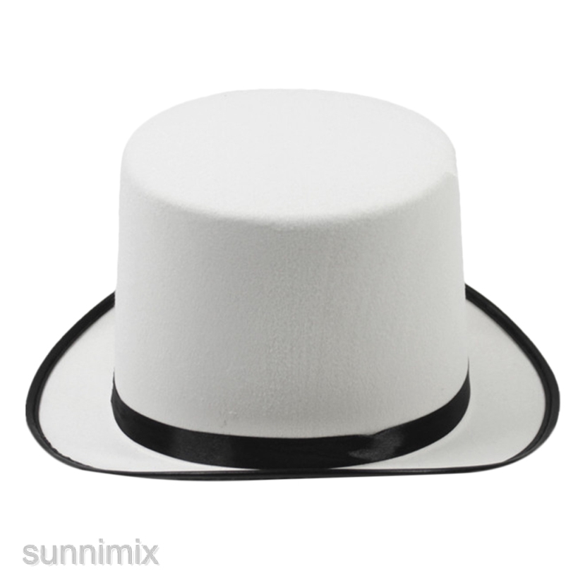 Mũ ảo thuật màu trắng cho nam và nữ