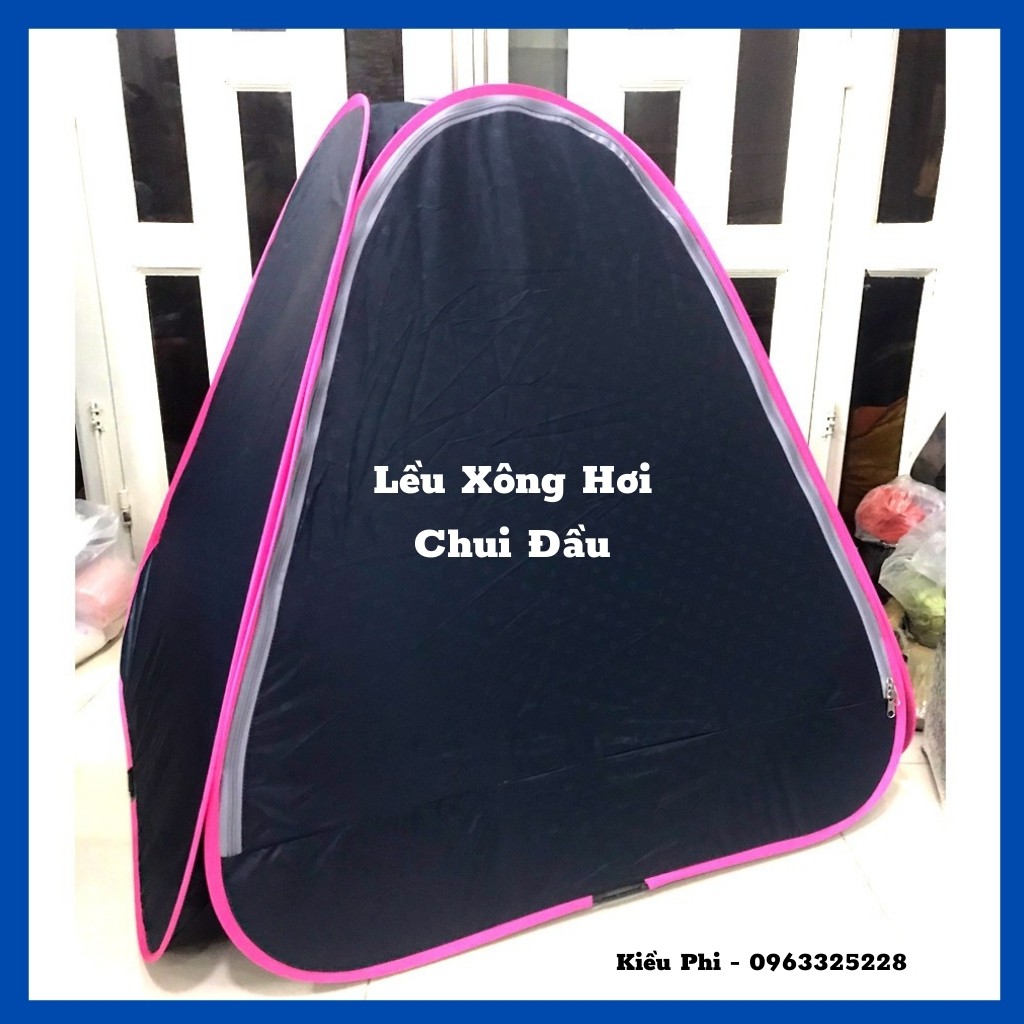 Lều xông hơi tự bung ( màu ngẫu nhiên)- lều xông hơi sau sinh chui đầu cao cấp Kiều Phi