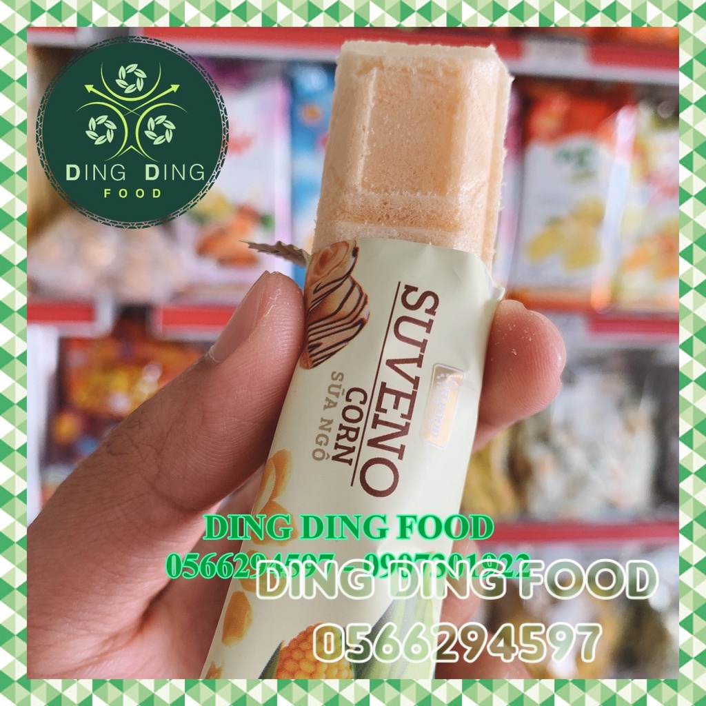 Mới - 500g Bánh Xốp Suveno Vị Bắp/ Ngô , Kem Sữa Chua Giòn Thiên Thảo, Ăn Vặt Siêu Ngon, DING DING FOOD
