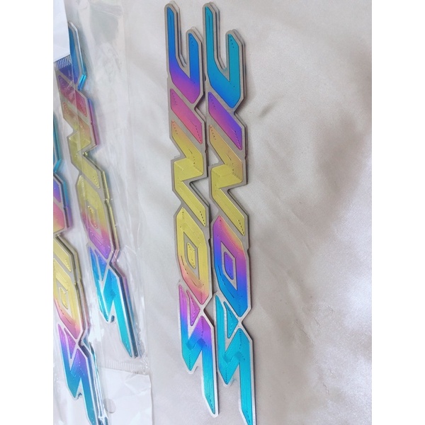 TEM TITAN CHỮ DÁN DÀN ÁO 2 BÊN CỰC ĐẸP CHO CÁC DÒNG XE