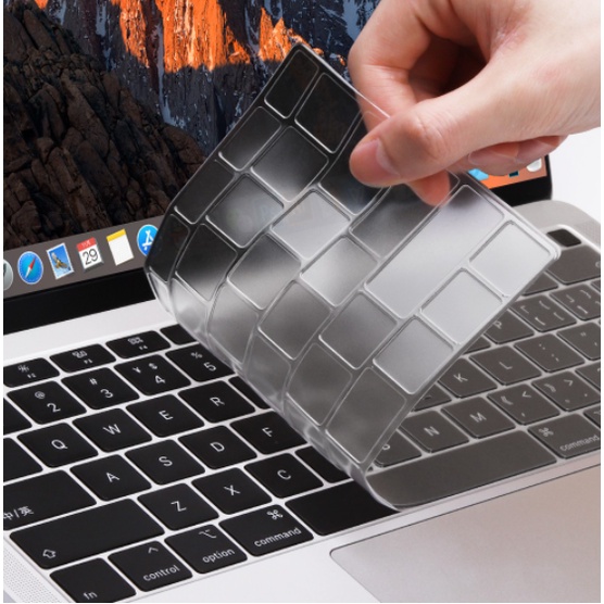 Vỏ bàn phím TPU siêu mỏng trong suốt + phụ kiện vỏ phù hợp với MacBook Pro 14-inch 2021 M1 A2442 mới / MacBook Pro 16-inch 2021 M1 Max A2485