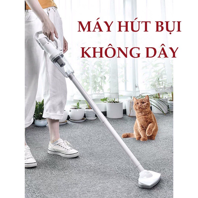 Máy hút bụi cầm tay không dây mini, máy hút bụi giường, ô tô không dây Chigo, công suất lớn, lực hút mạnh - TDL2103