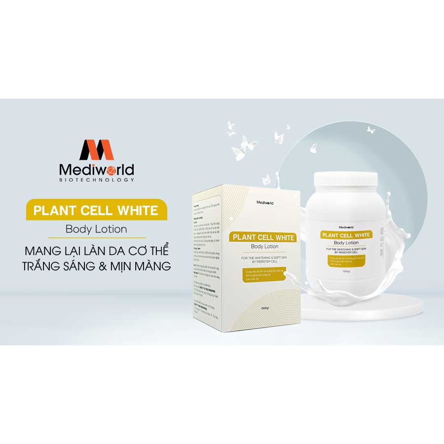 Kem dưỡng trắng da body Plant Cell White Body Lotion