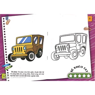 Sách - Bé tô màu 2-6+ - Đinh tị