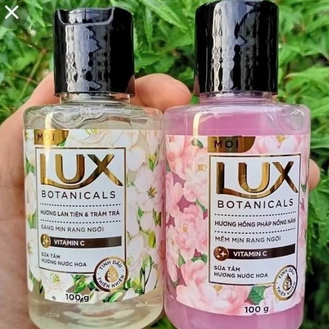 100g- Sữa tắm Lux Botanicals hương hồng pháp nồng nàn