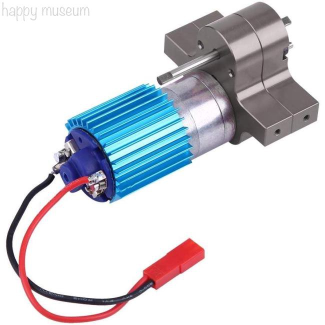 Bộ phụ kiện dành cho xe điều khiển HengLong WPL B-1 B-14 B-24 B24 C14 C-14 1/16 gồm Động cơ + Hộp số + Ổ kim loại
