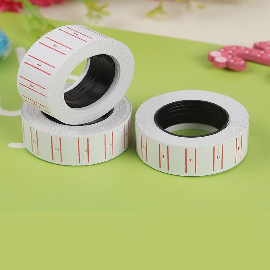 Giấy dán giá, Cây 10 cuộn giấy ghi giá, hàng đẹp, keo dán chắc - Soleil