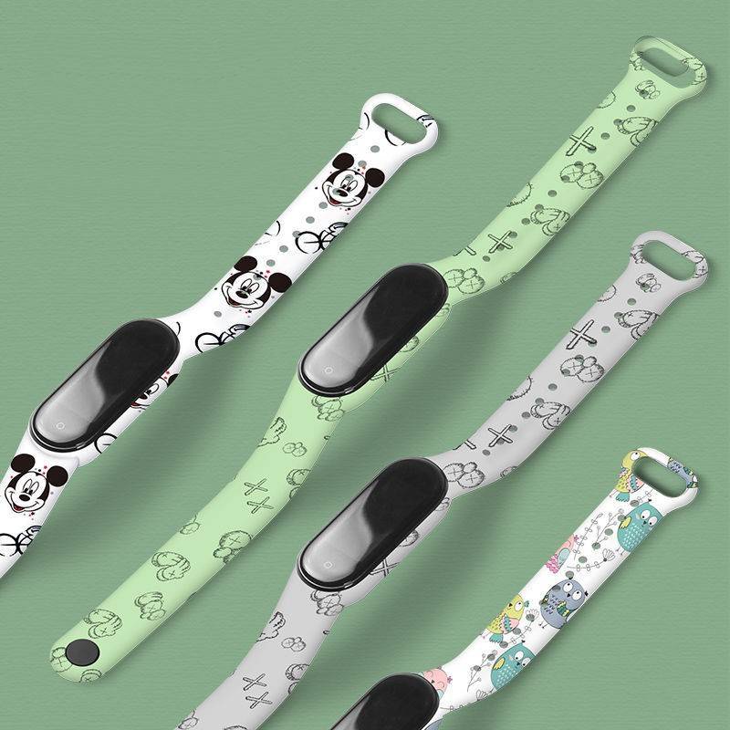 Dây Đeo Cổ Tay Bằng Silicone Cho xiaomi Mi band 6 5 7 7 5 4 3 Miband 6 7 5 3 6