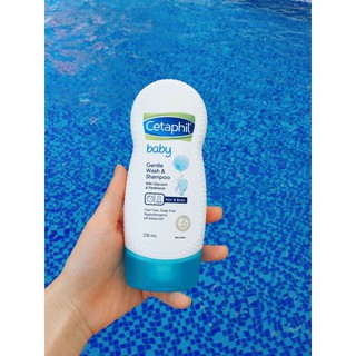 Sữa tắm gội cetaphil cho bé Cetaphil Baby Gentle Wash and Shampoo 230ml