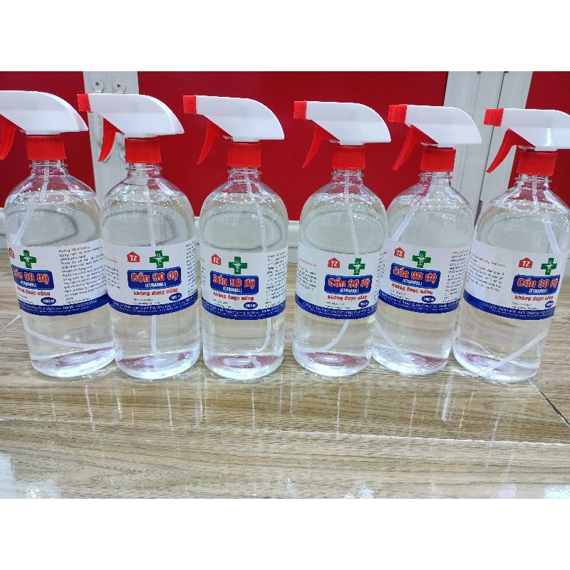 Cồn Sát Khử Trùng Y Tế 90 ĐỘ 1000ML giệt Khuẩn 99% An Toàn Cho Da