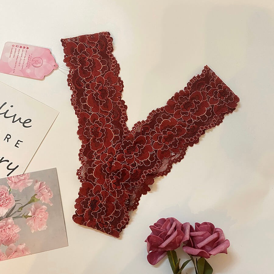 Quần lót lọt khe, quần chip lọt khe nữ ren sexy gợi cảm khiêu gợi quyến rũ chữ Y cao cấp LK054 | BigBuy360 - bigbuy360.vn