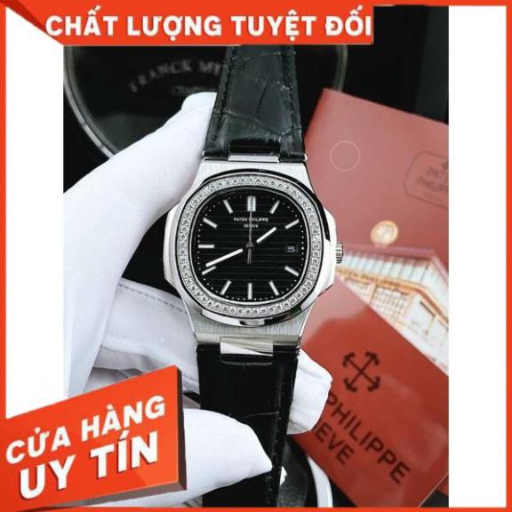 #donghoĐồng hồ nam cao cấp Patek Philippe - size 43x43mm. ;Bảo hành 3 năm