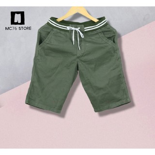 Quần short nam kaki -lưng thun MC76