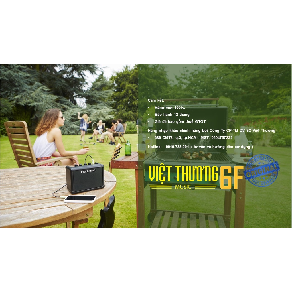 Loa guitar điện mini amp Blackstar FLY 3 Black