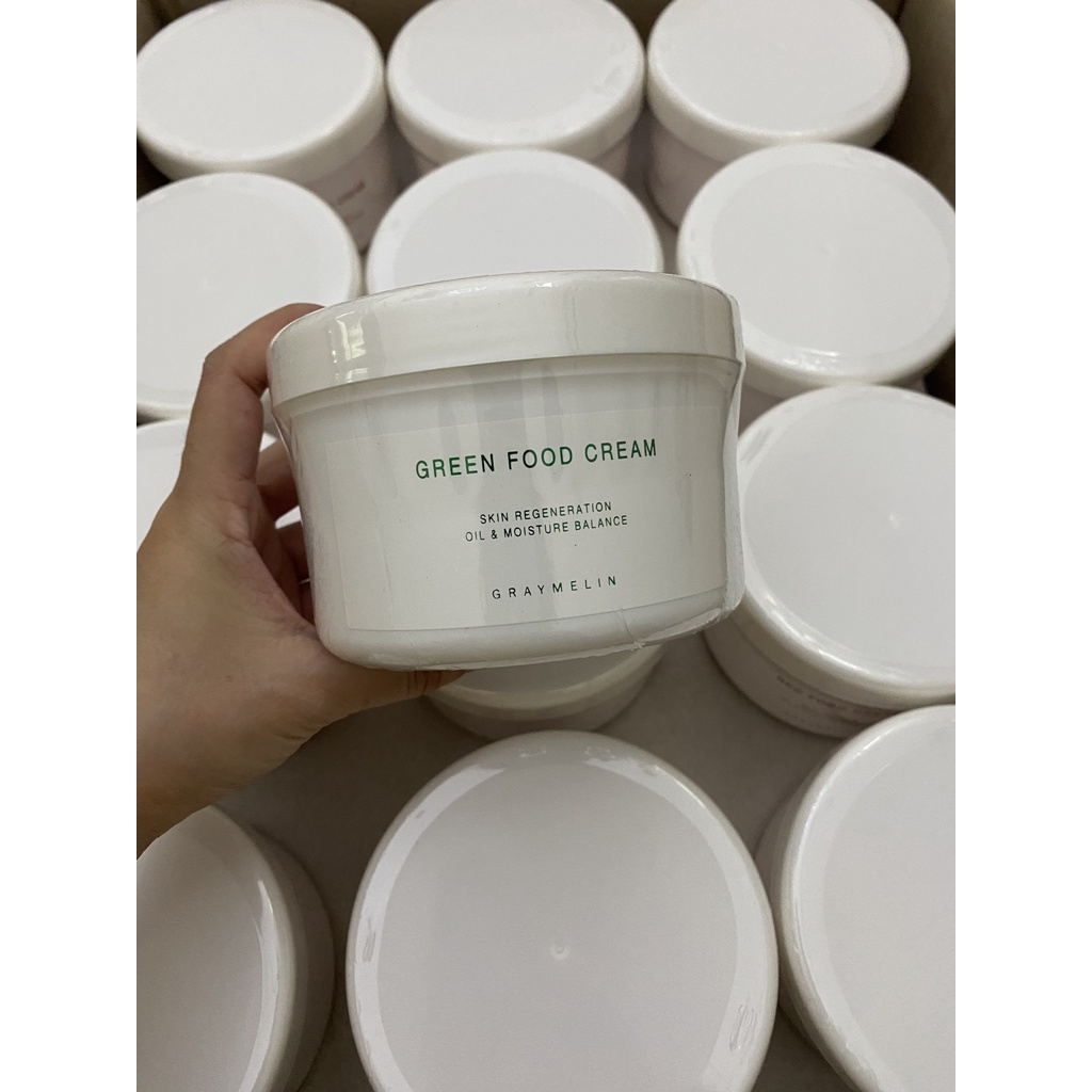 Kem Rau Củ Graymelin Green Food Cream 500ml