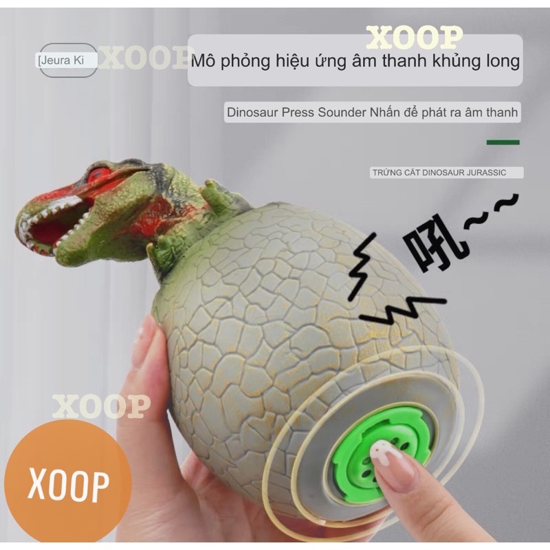 Đồ chơi ! Trứng khủng long đang nở phát sáng,có âm thanh