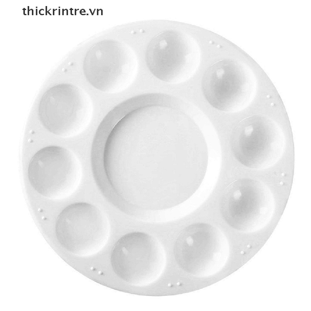 Bảng Pha Màu Nước 10 Ngăn Bằng Nhựa