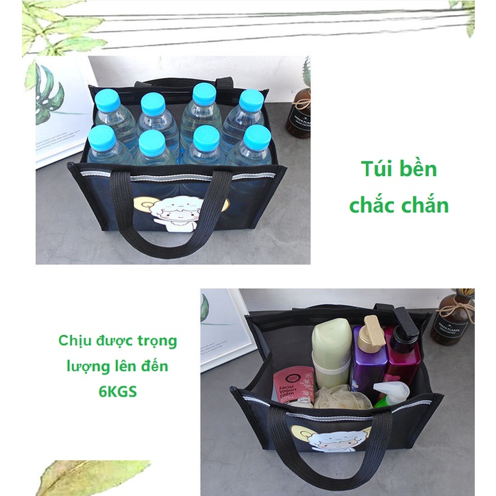Túi xách bỉm sữa, túi đa năng cho mẹ và bé bằng vải lưới
