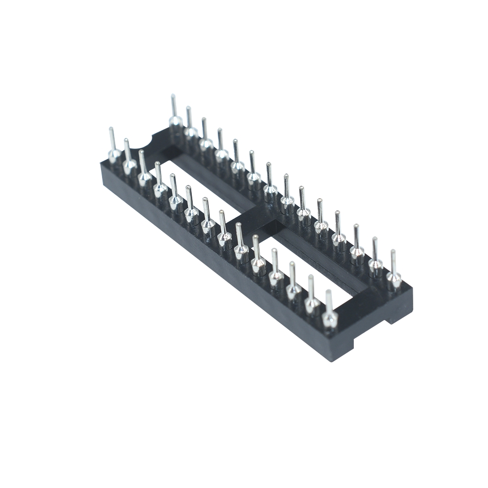 Bộ 10 đầu nối IC DIYMORE kiểu tròn 28 pin