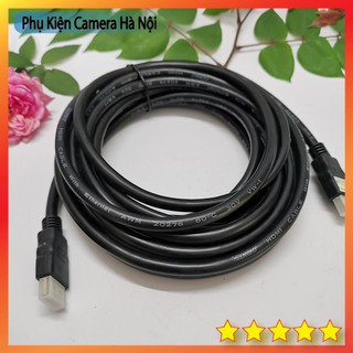 [HDMI 5m] Dây Cáp HDMI tròn loại tốt chuẩn hình ảnh 2k, 3D, Ultra HD