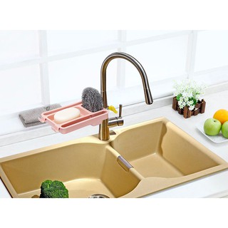 Kệ để đồ rửa chén treo vòi rửa bát