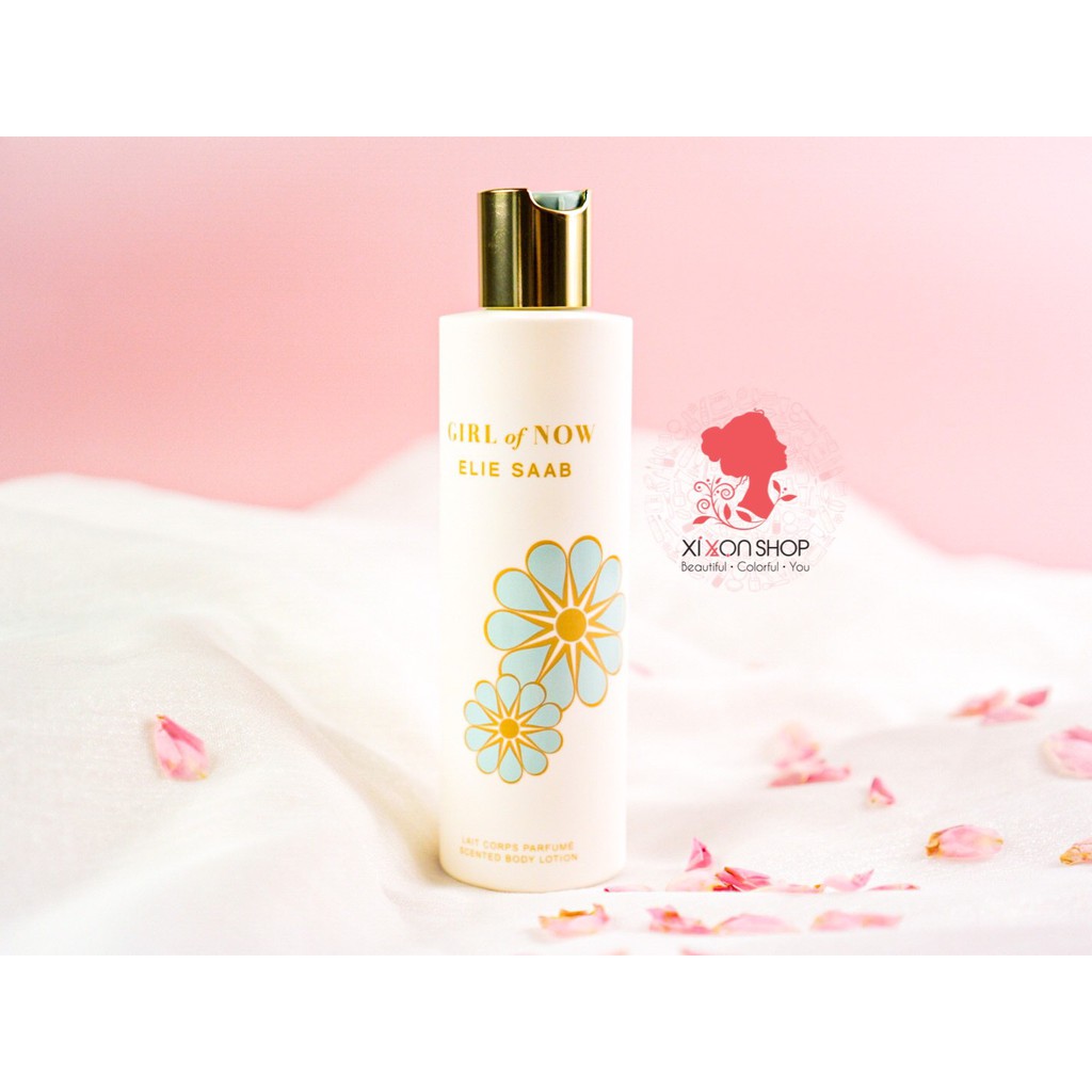 DƯỠNG THỂ NƯỚC HOA ELIE SAAB GIRL OF NOW SCENTED BODY LOTION 200ML