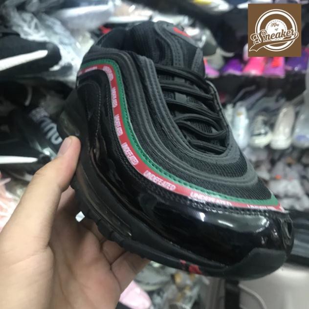 Free Giày - Giầy thể thao AIR MAX 97 đen kẻ đỏ thời trang dạo phố tạo huyền bí Còn Hàng ! ! ! ? ! ! Real ‣ . Đủ ri : ' ^