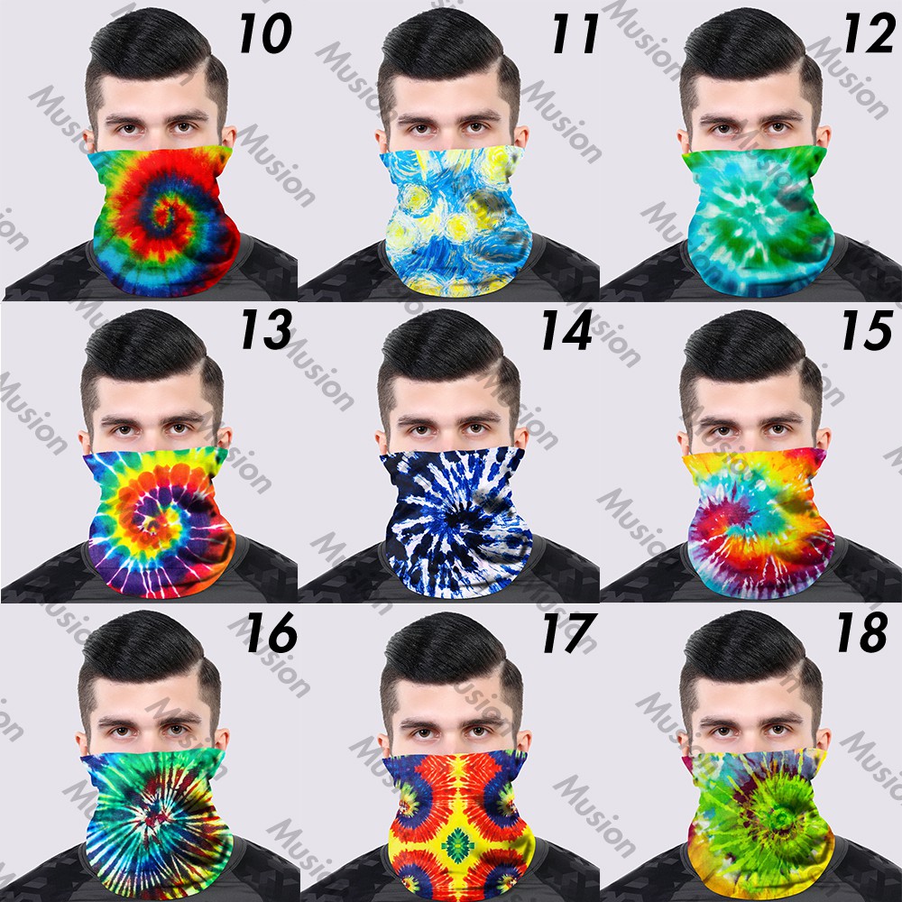 Khăn quàng cổ kiêm khẩu trang bandana chống tia UV và chống bụi thoải mái đa năng cho các hoạt động thể thao ngoài trời