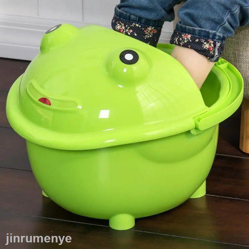 Chậu Nhựa Ngâm Chân Kiểu Hoạt Hình Xinh Xắn Tiện Dụng Cho Bé