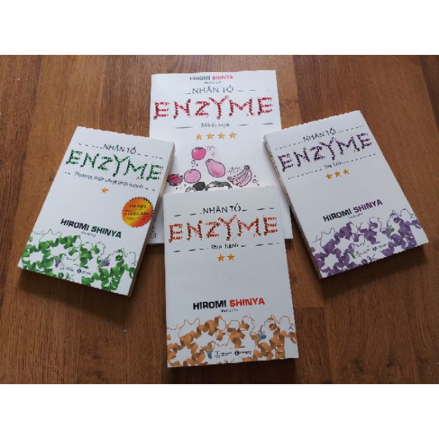 Nhân tố Enzyme Combo bộ 4 cuốn để đời