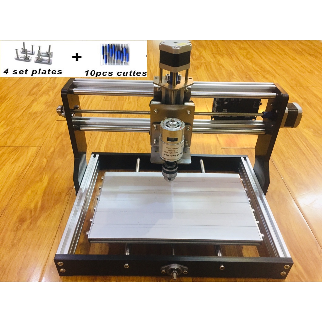 ⚡️SIÊU RẺ⚡️ Máy phay gỗ CNC mini 3018 PRO