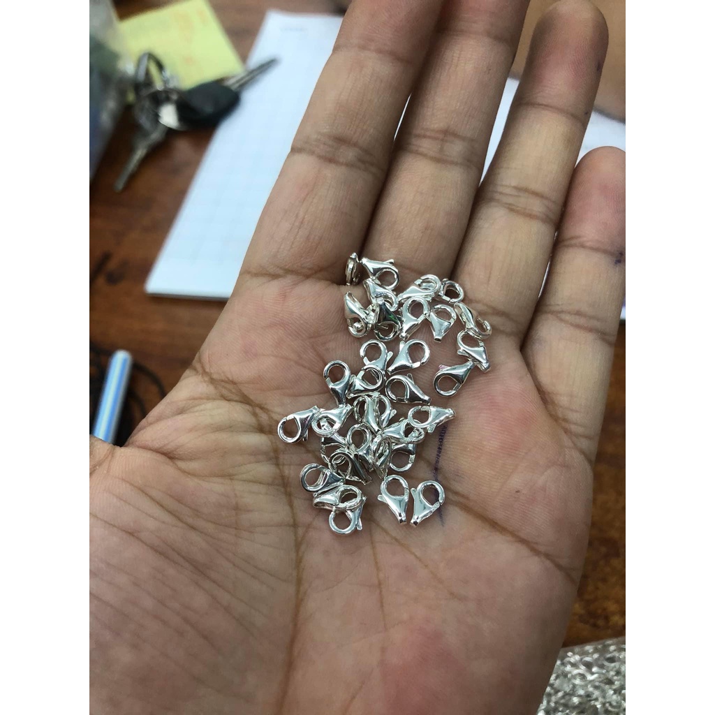 Khóa tròn nữ bạc ta - khó càng cua chắc chắn - Thanh bạc