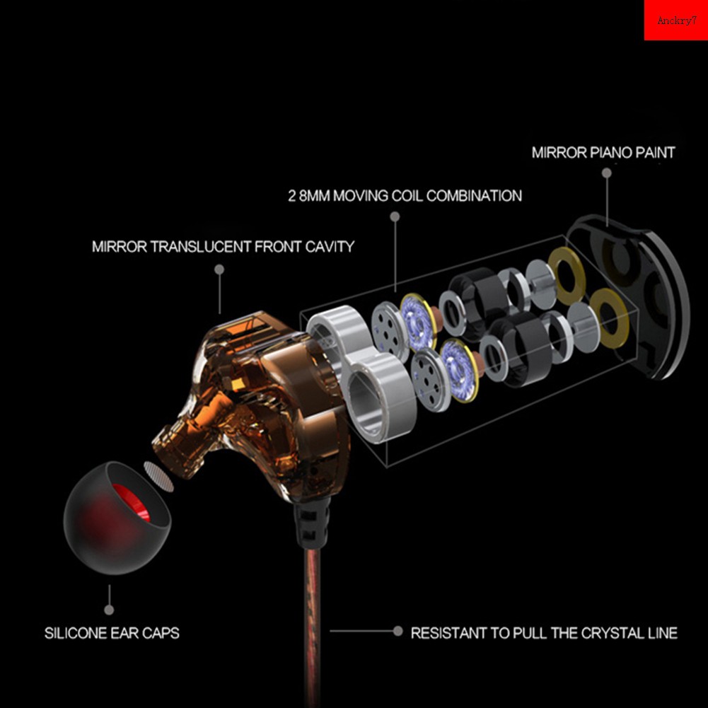 Tai Nghe Nhét Tai Có Dây D1-A Kèm Mic Đầu Cắm 3.5mm